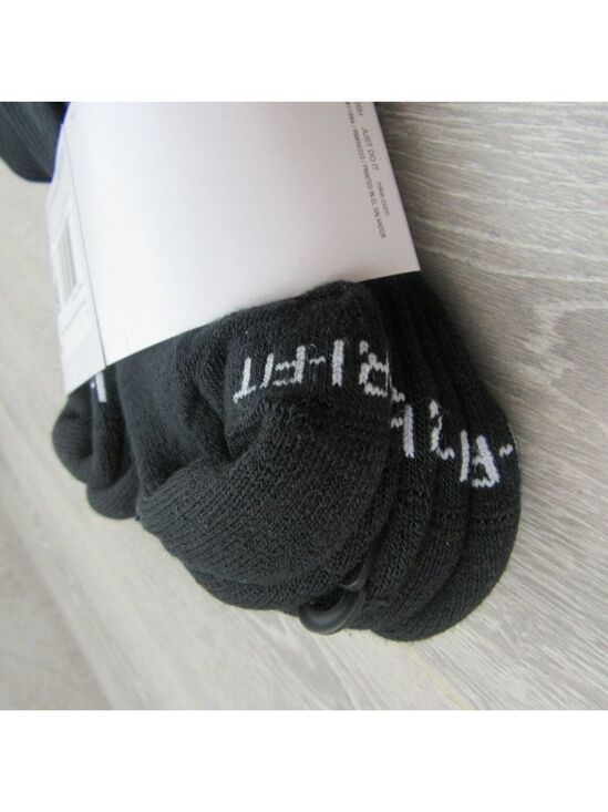 Nike Everyday Plus Cushioned Ankle Socks 6 Pack Mens Size 8-12 Black Dri-Fit NEW - Picture 8 of 9